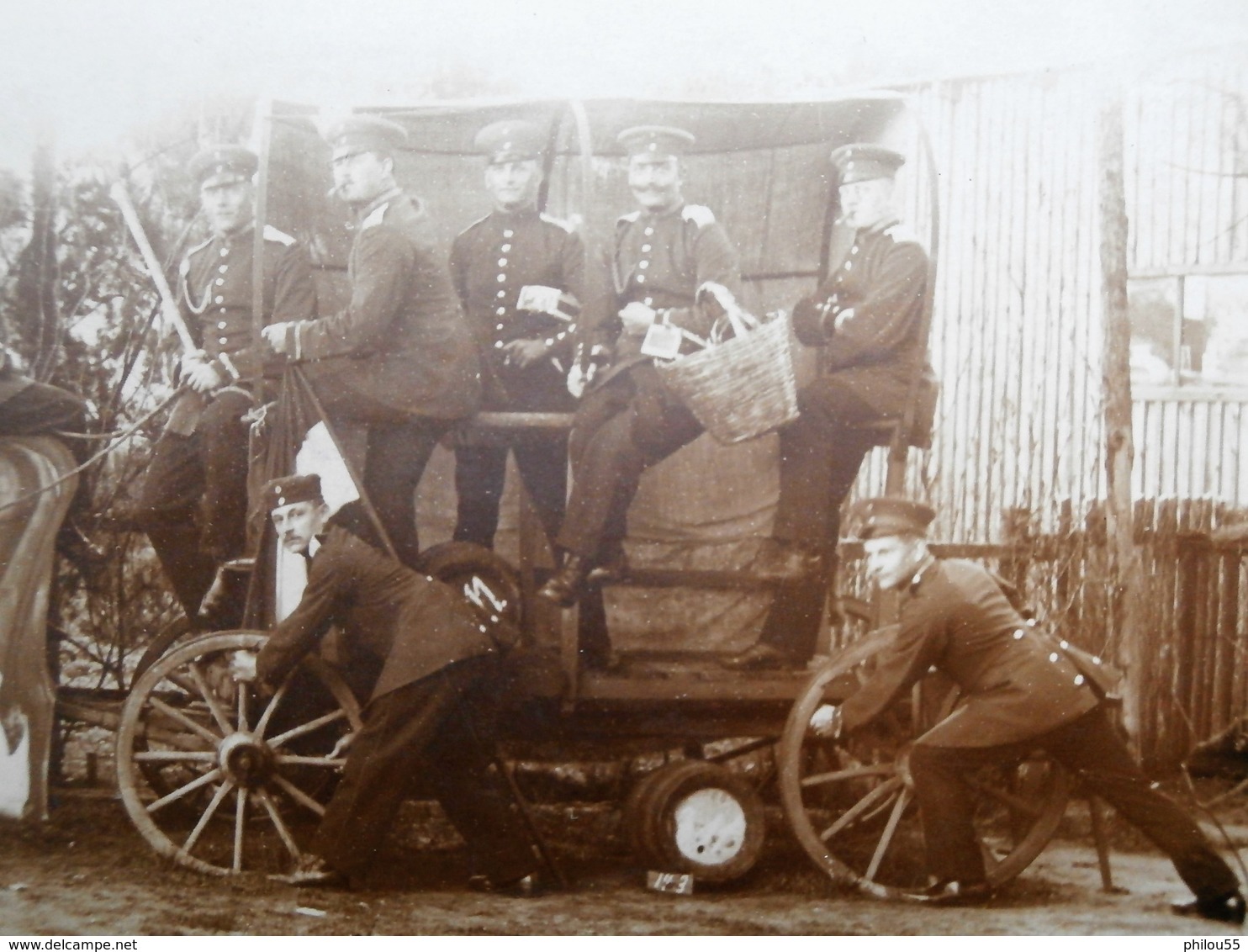 Carte Photo Montage  Soldats Allemands - Guerre 1914-18