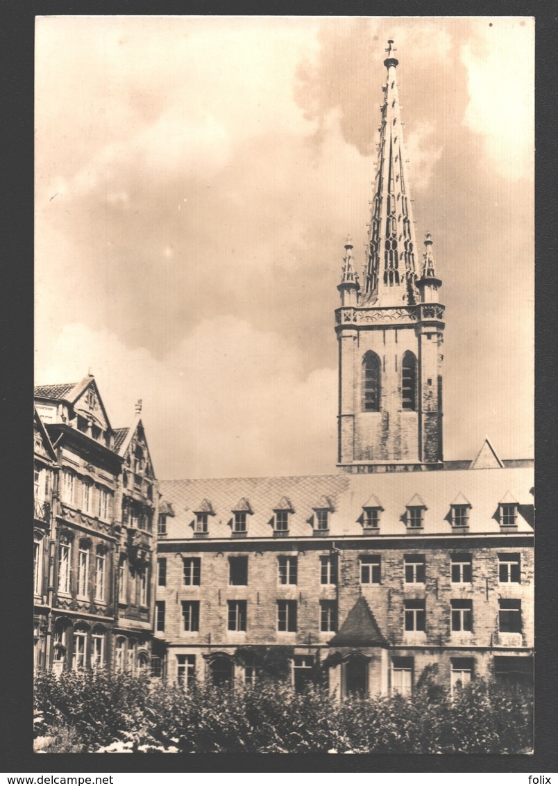 Leuven - Sinte-Gertrudisabdij - 'Schola' - Vleugel Van Het Studentinnen-tehuis - Fotokaart - Leuven