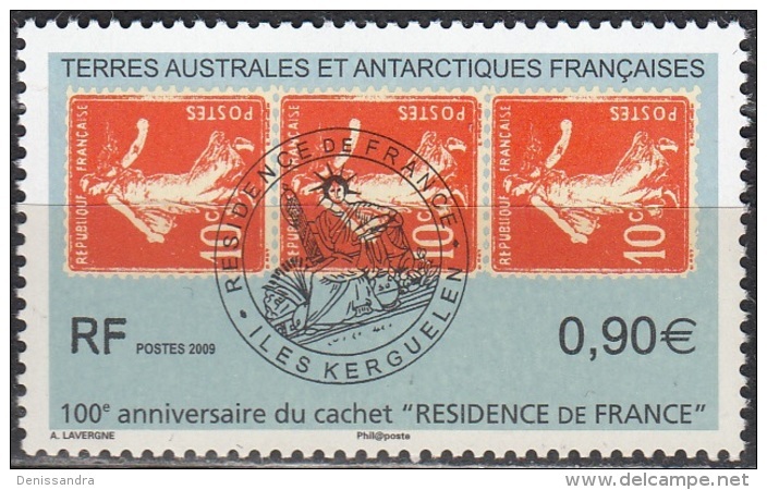 TAAF 2009 Yvert 526 Neuf ** Cote (2015) 3.60 Euro 100 Cachet Résidence De France Timbres - Ongebruikt