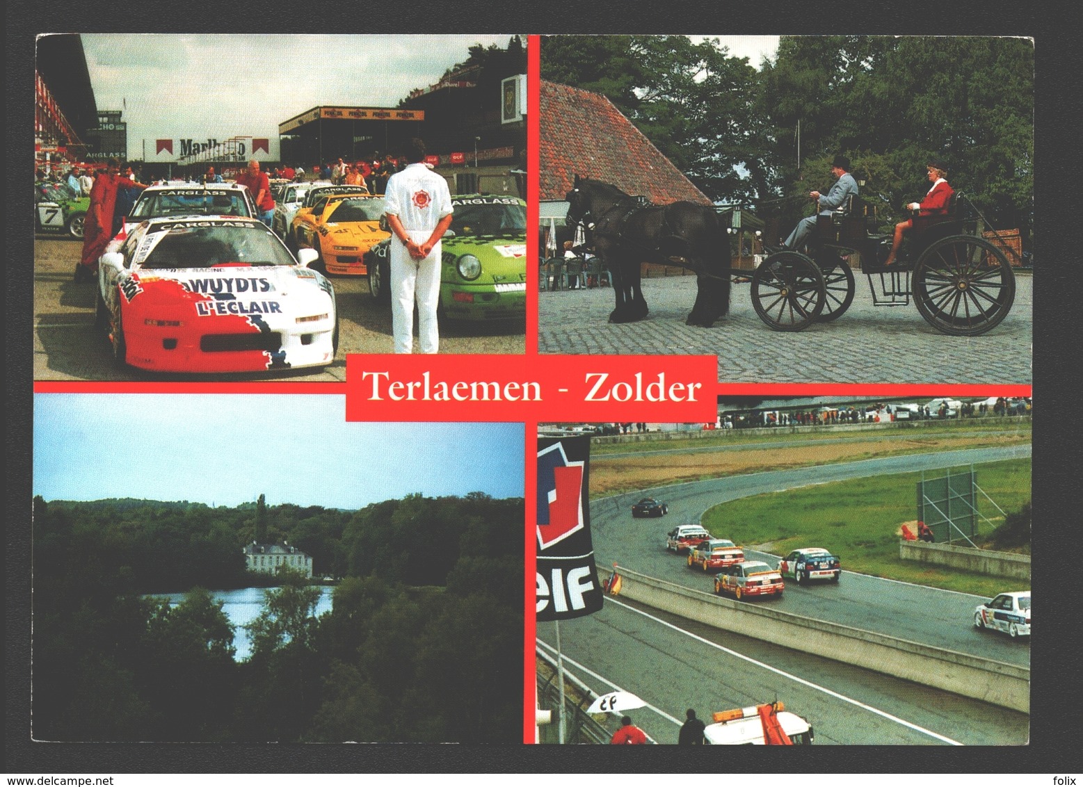 Terlaemen - Zolder - Multiview - Uitgave Lektuurshop Eddy & Anita, Holiday Shopping - Rallye / Rally - Racing - Circuit - Heusden-Zolder