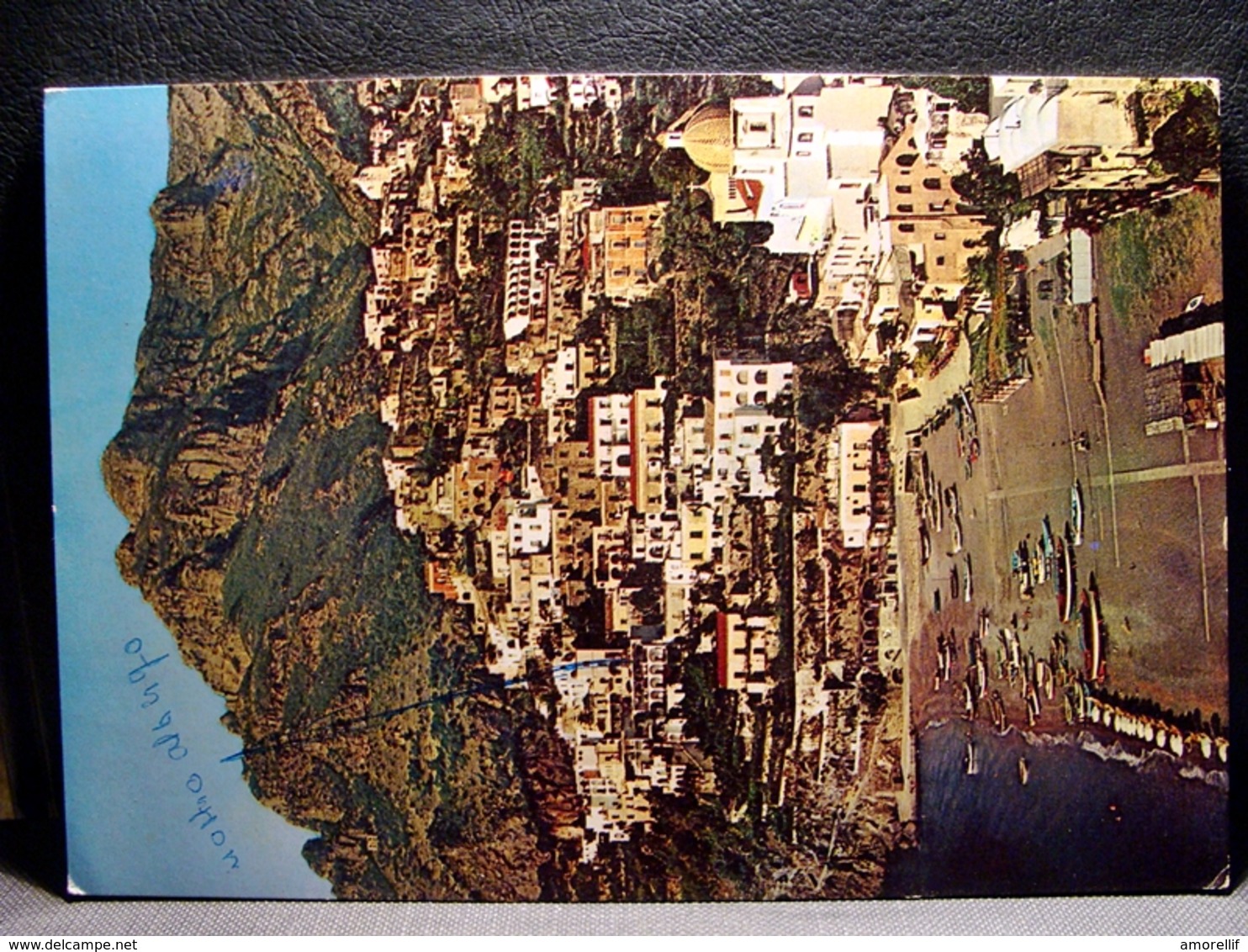 (FG.M30) POSITANO - LA SPIAGGIA (SALERNO) Viaggiata 1961 - Salerno