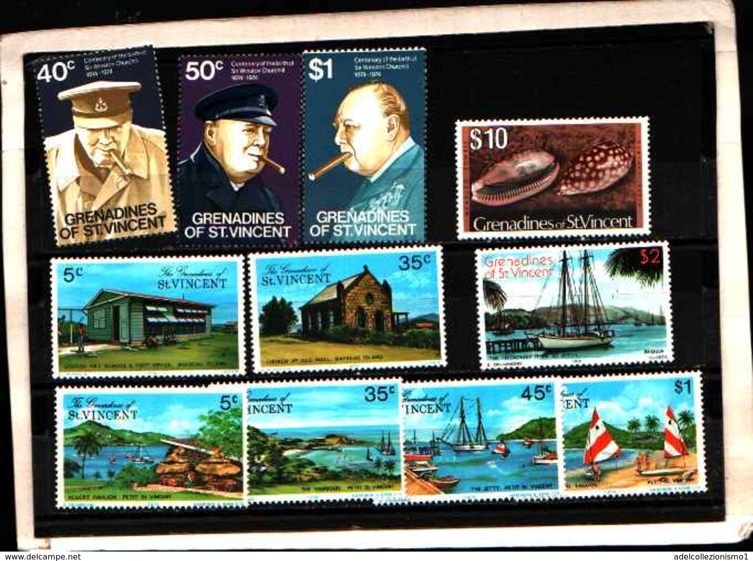 73323)  Grenadinesof SAN VINCENT-LOTTO FRANCOBOLLI -MNH** - St.Vincent E Grenadine