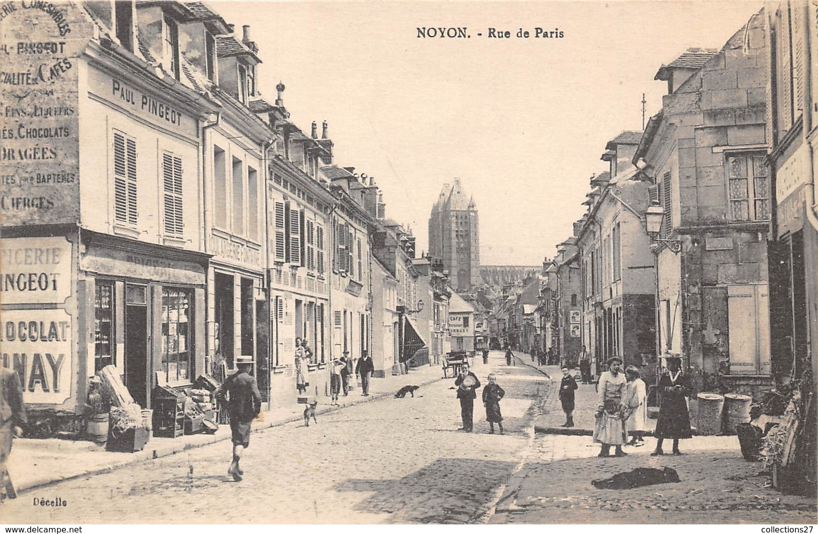 60-NOYON- RUE DE PARIS - Noyon