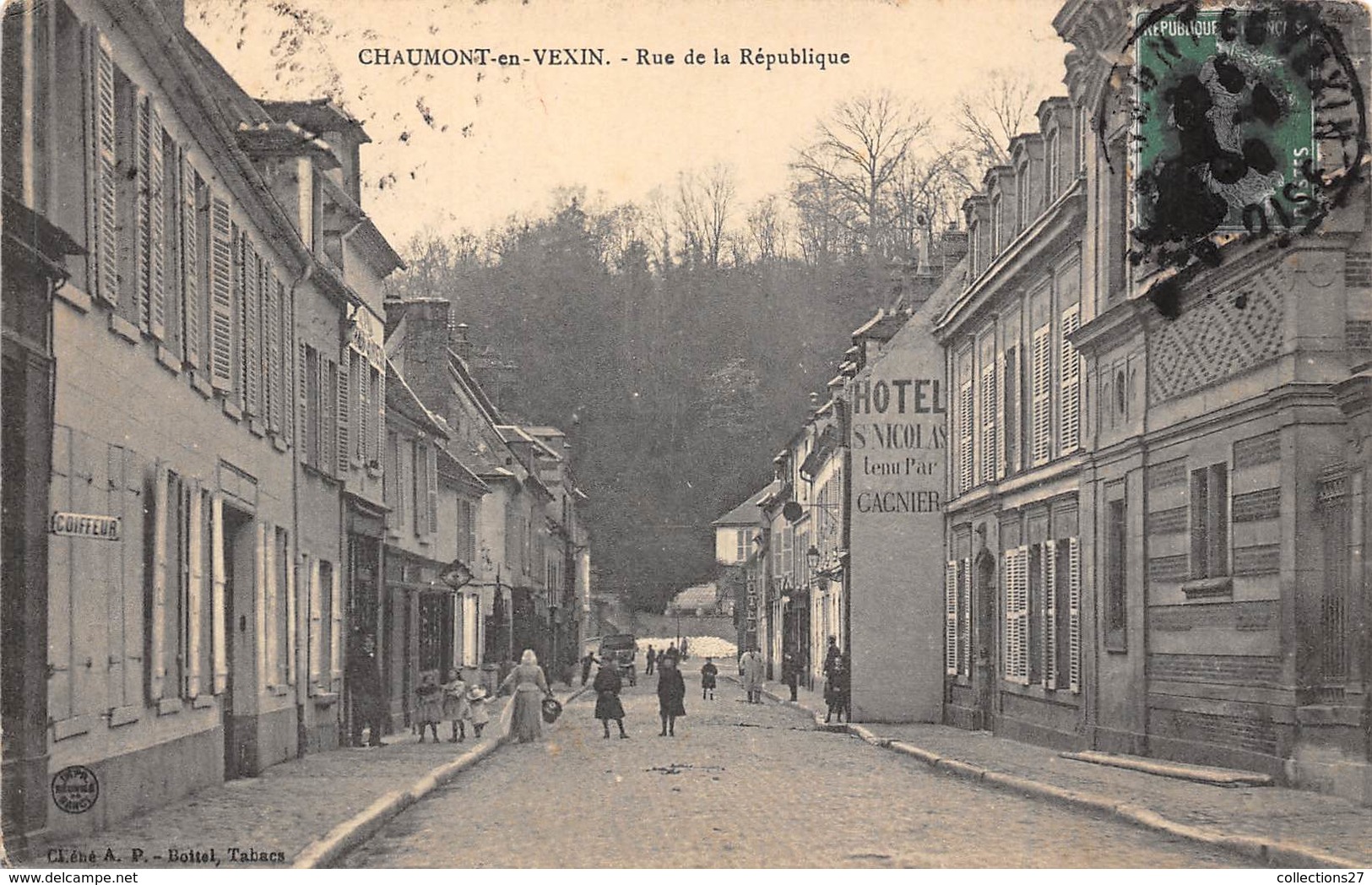 60-CHAUMONT-EN-VEXIN- RUE DE LA REPUBLIQUE - Chaumont En Vexin