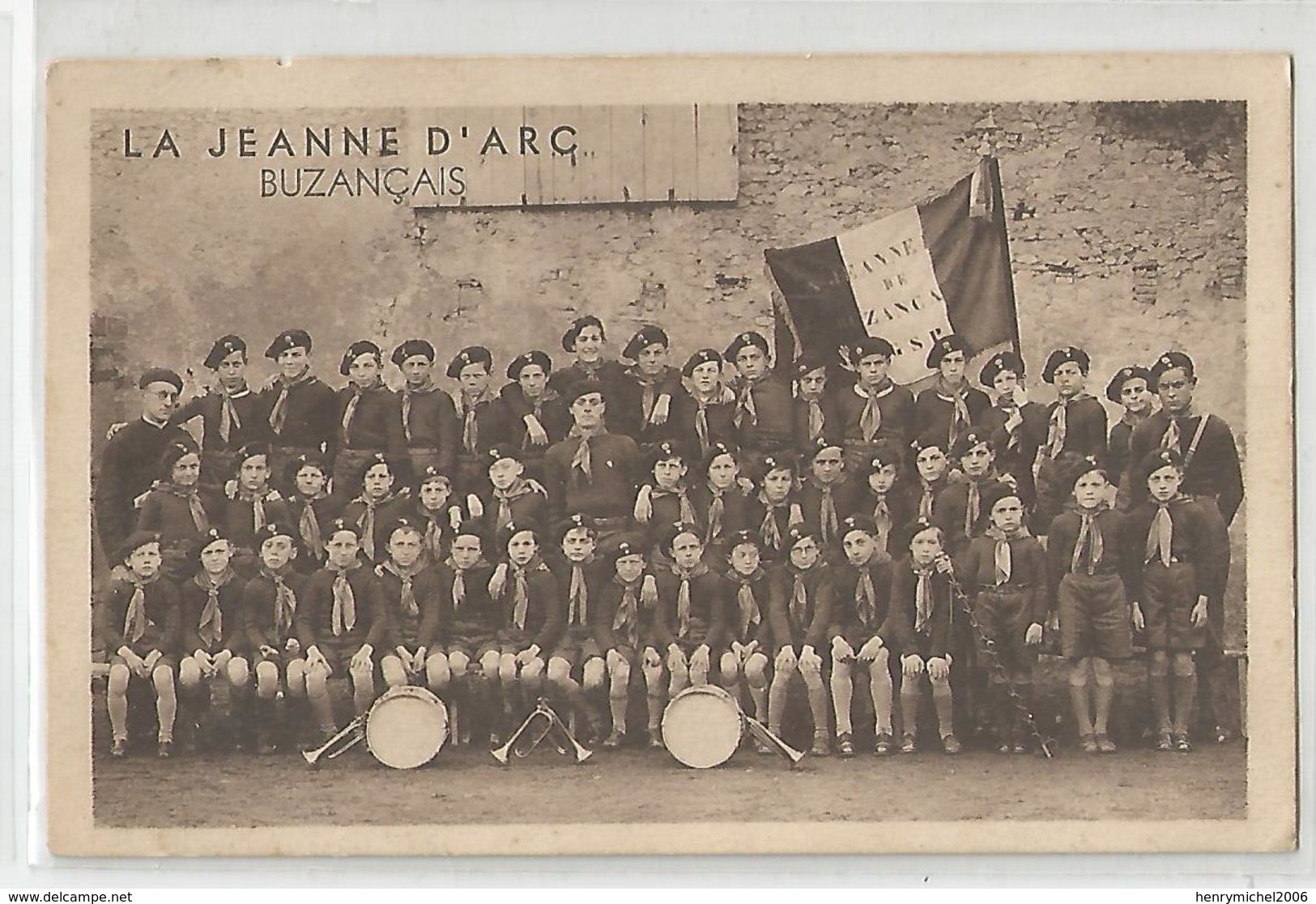 Indre 36 - Buzançais La Jeanne D'arc Ed Photo Défradas Buzançais , Scouts - Other & Unclassified