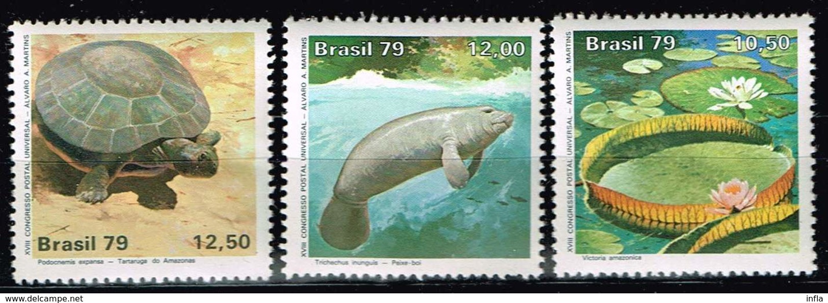 Brasilien 1979, Michel# 1709 - 1711 ** - Nuovi