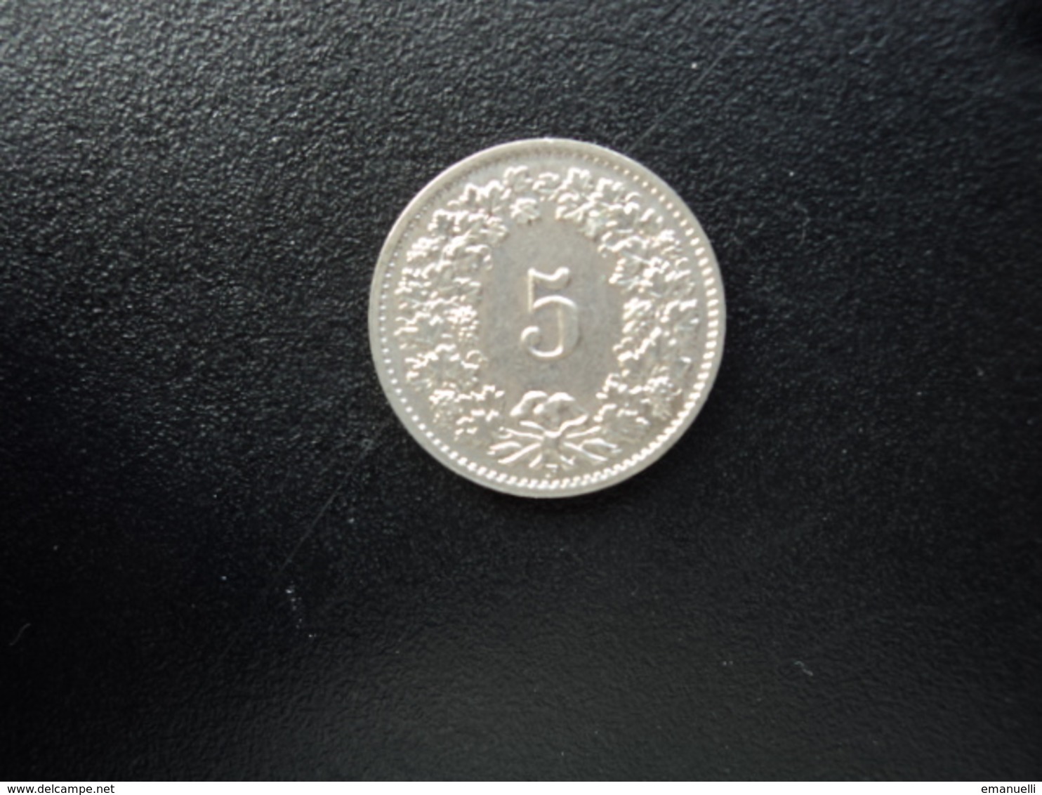 SUISSE : 5 RAPPEN    1957 B    KM 26     SUP+ - 5 Centimes / Rappen