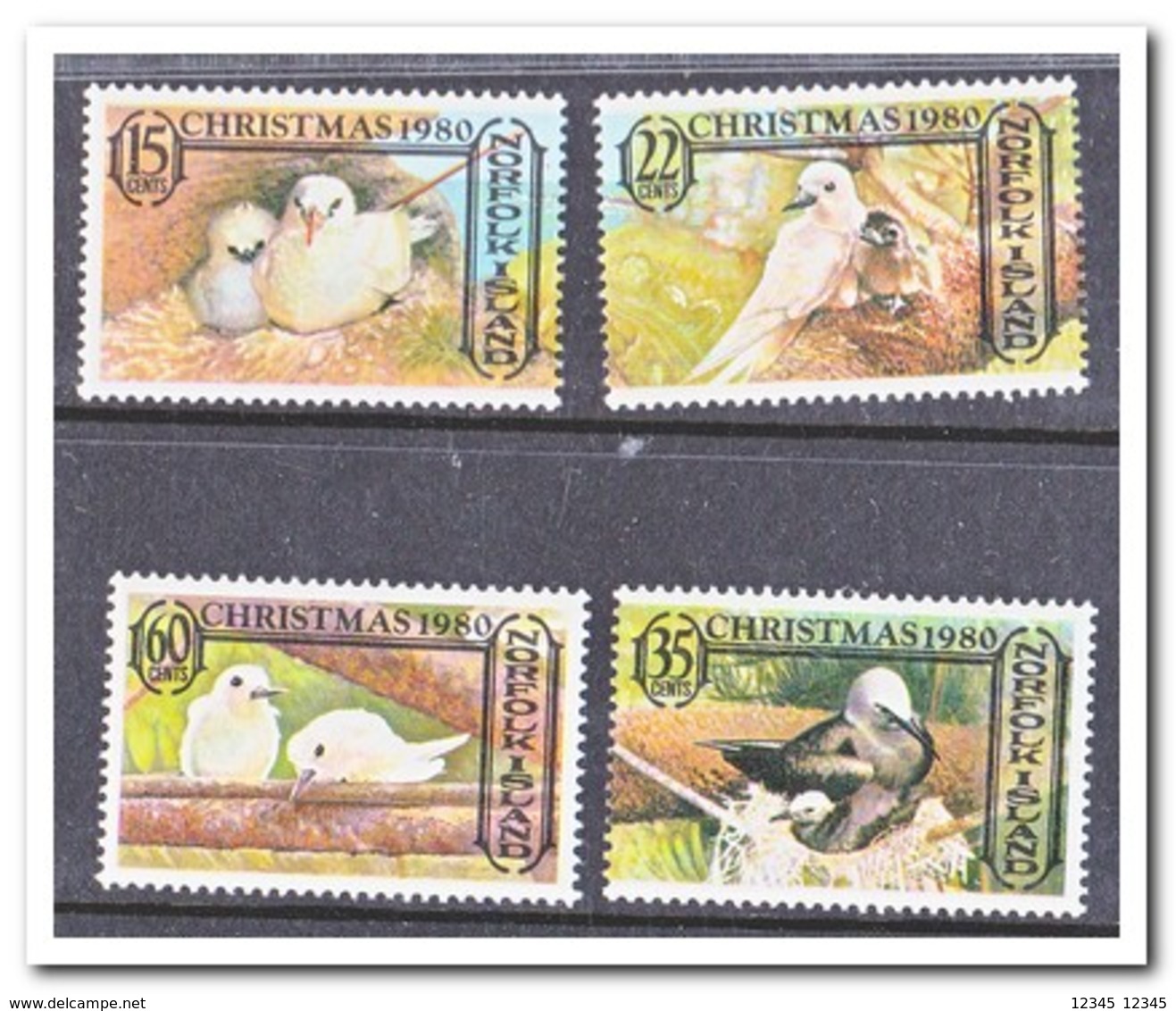 Norfolk Eiland 1980, Postfris MNH, Birds - Norfolk Island