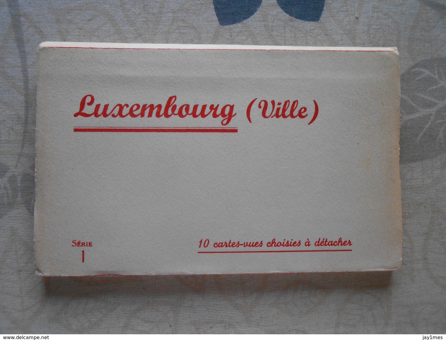 7 Carnets 10 Cpa Luxembourg Ville - Luxemburg - Stad