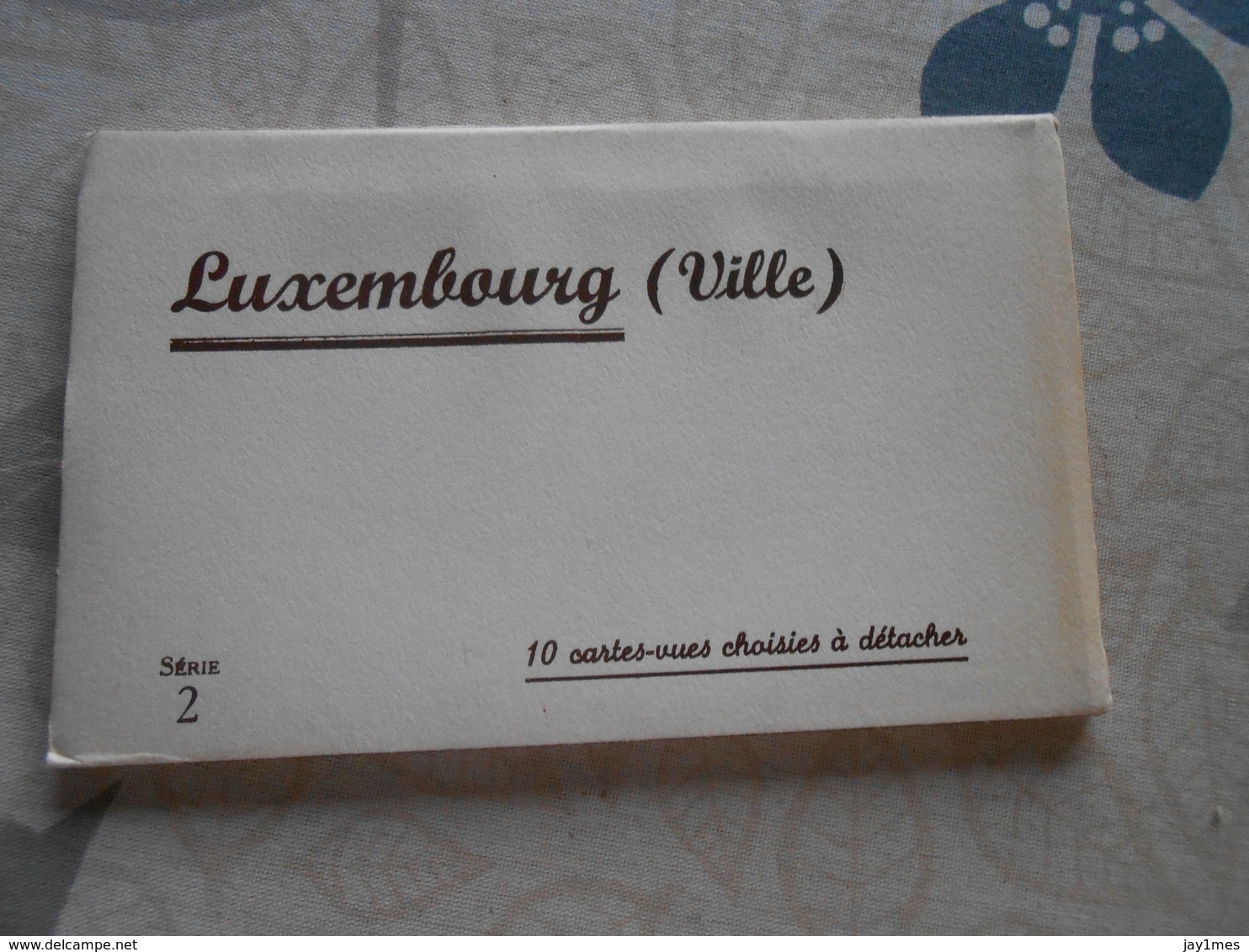 7 Carnets 10 Cpa Luxembourg Ville - Luxemburg - Stad