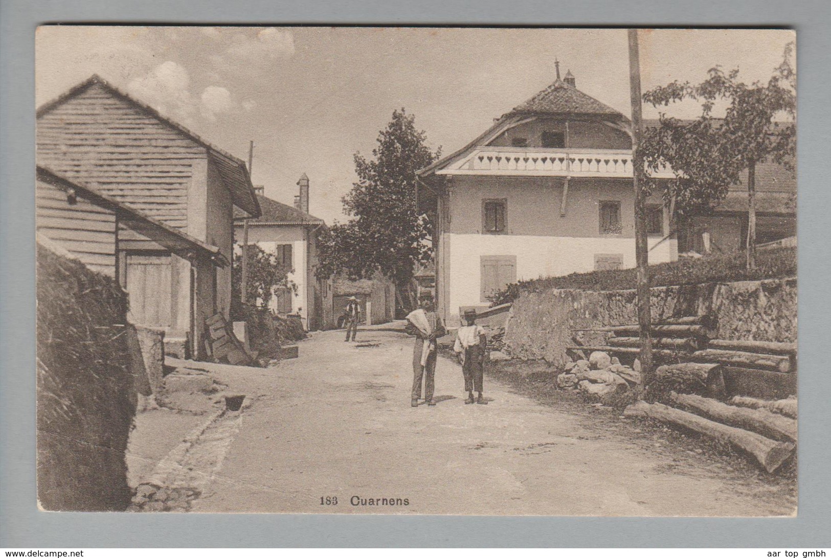 AK CH VD Cuarnens 1919-10-13 Foto E.Staub - Cuarnens