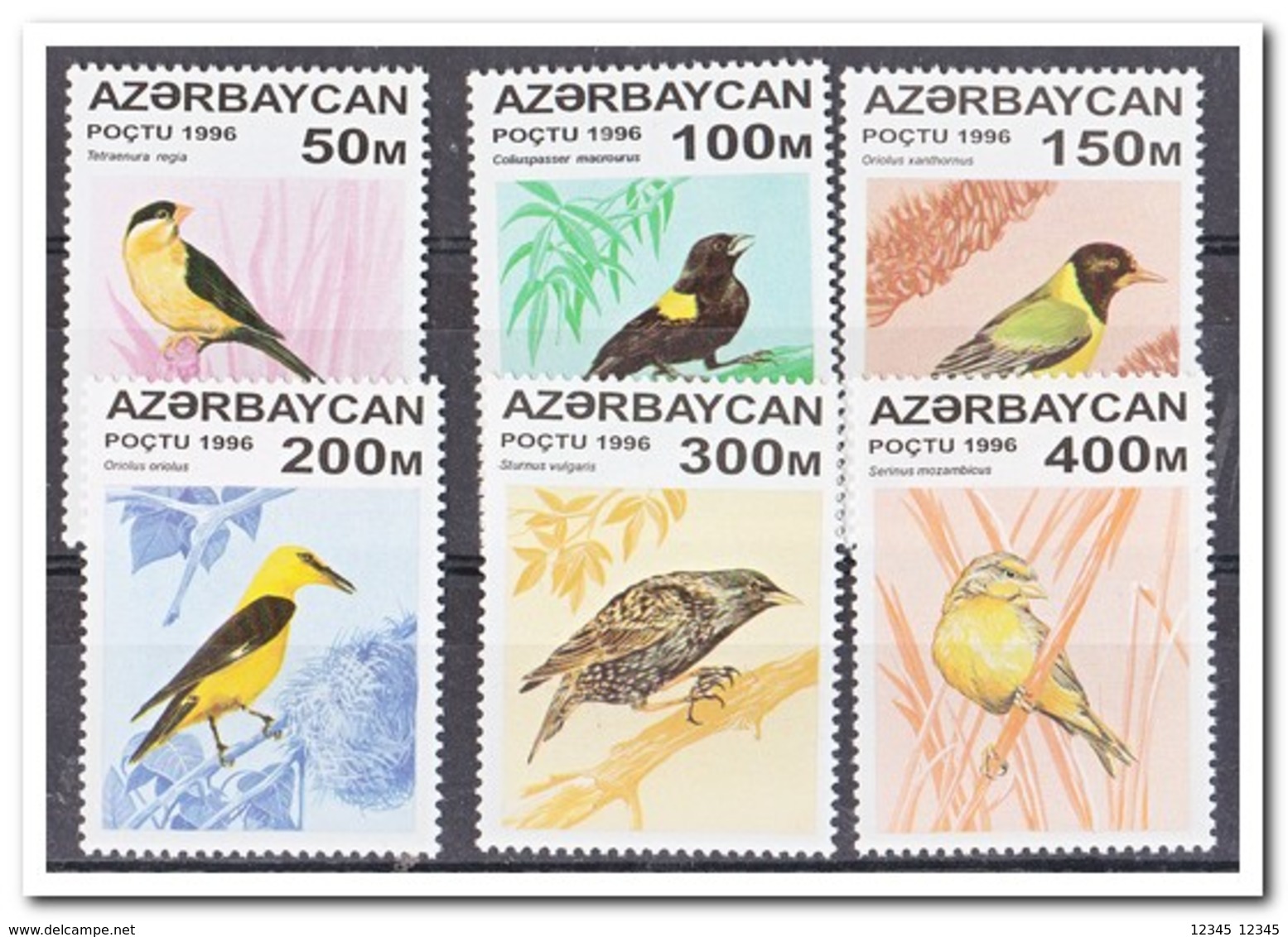 Azerbeidzjan 1996, Postfris MNH, Birds - Azerbeidzjan