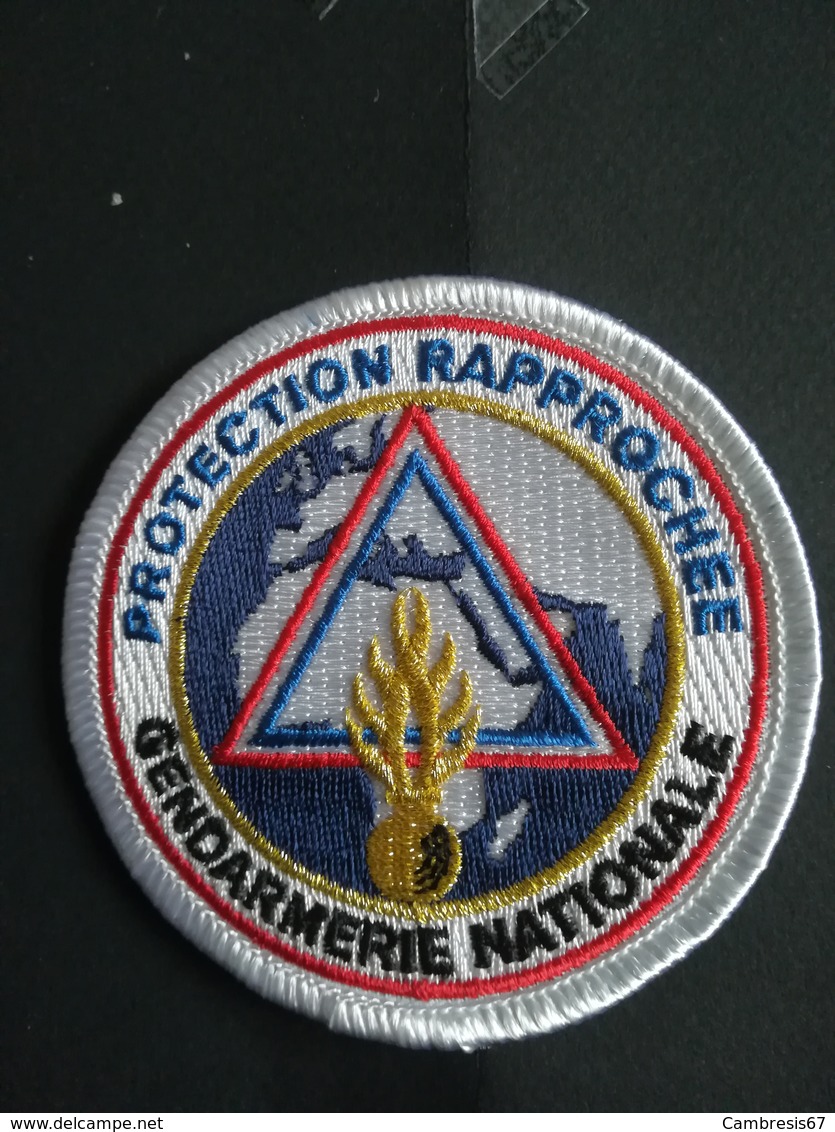 Écusson Gendarmerie Protection Rapprochée - Police & Gendarmerie