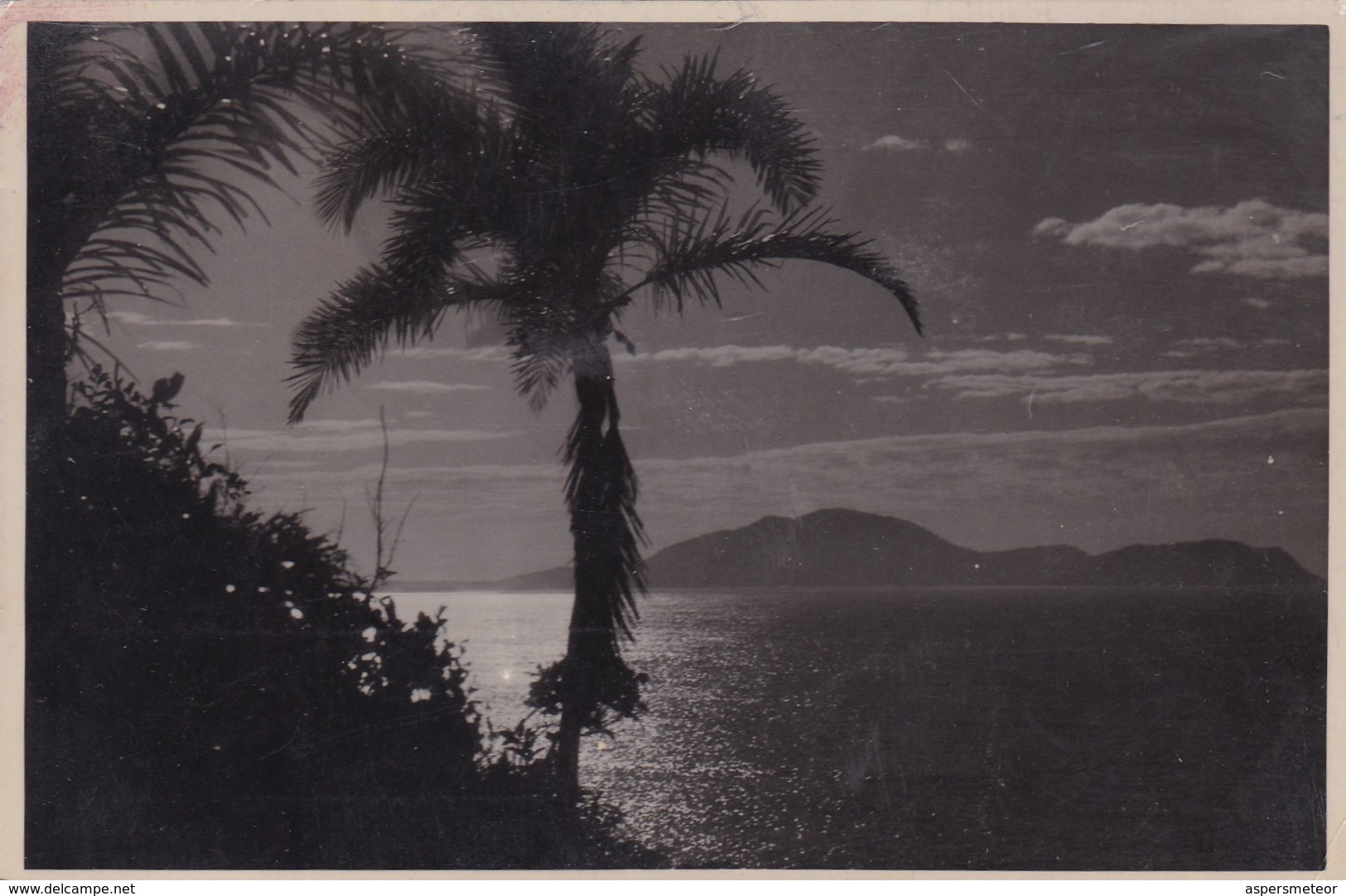 SANTOS, GUARUJA,. CIRCULEE BRASIL TO URUGUAY 1927- BLEUP - Andere