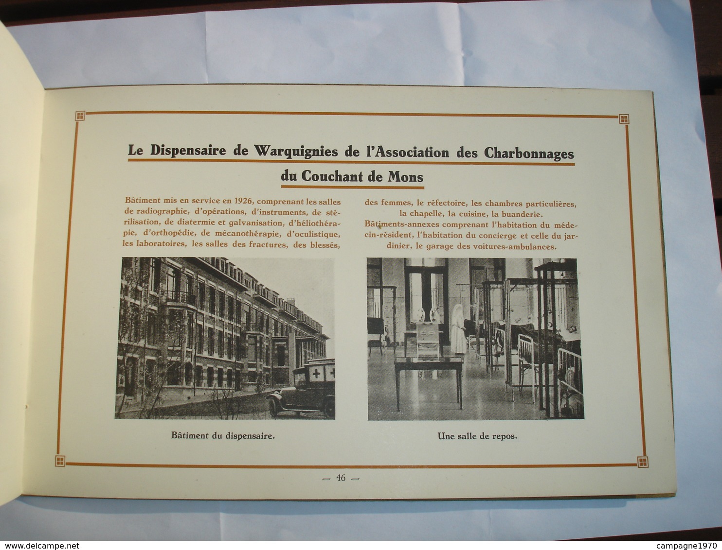 A VOIR !! LIVRE CHARBONNAGE HENSIES POMMEROEUL ( MINE BERNISSART DOUR SAINT GHISLAIN ) - 1912 1932 NOMBREUSES PHOTOS - Belgium