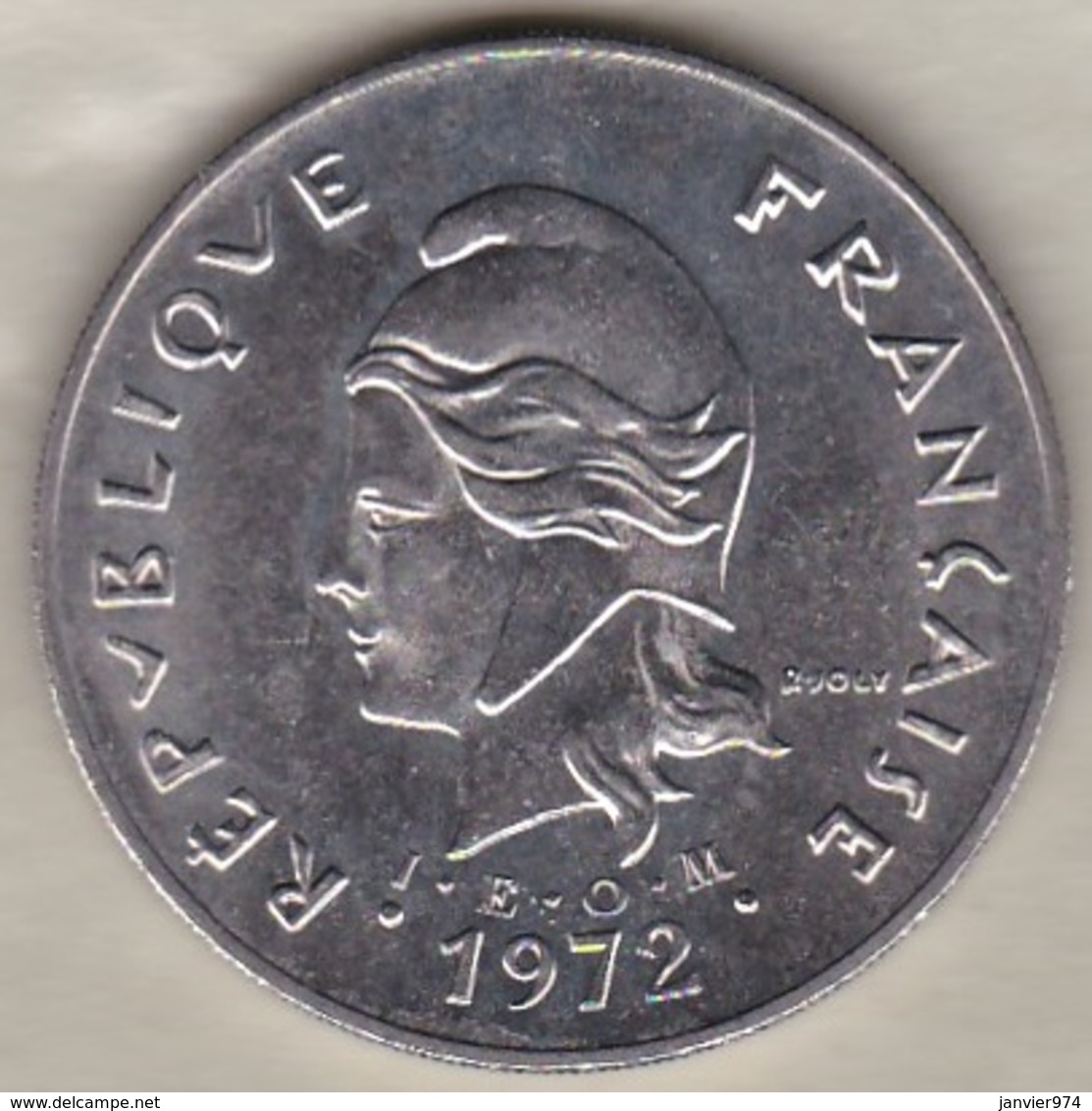 Nouvelles-Hébrides 50 Francs 1972 En Nickel - Vanuatu