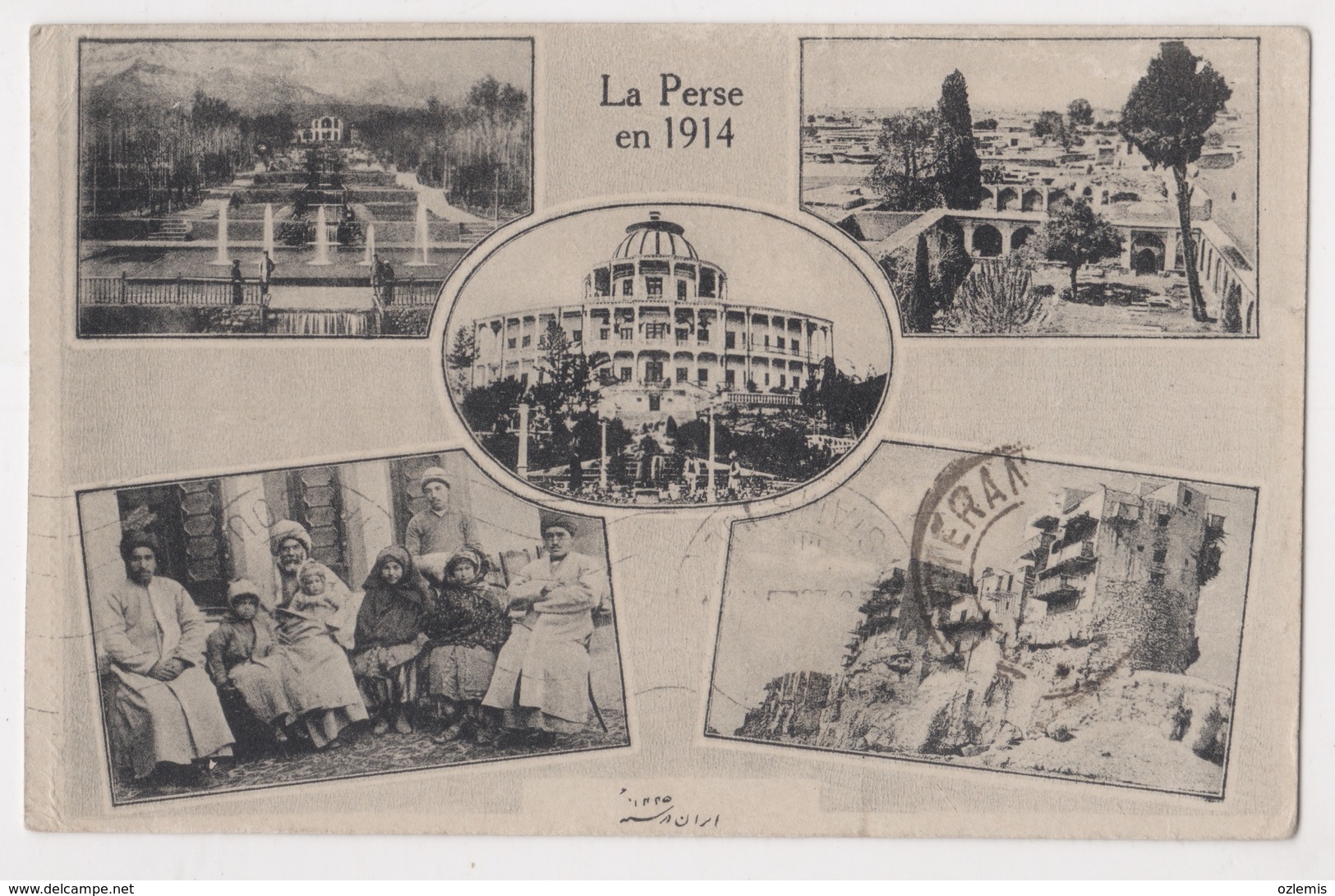 IRAN LA PERSE EN 1914  POSTCARD - Iran