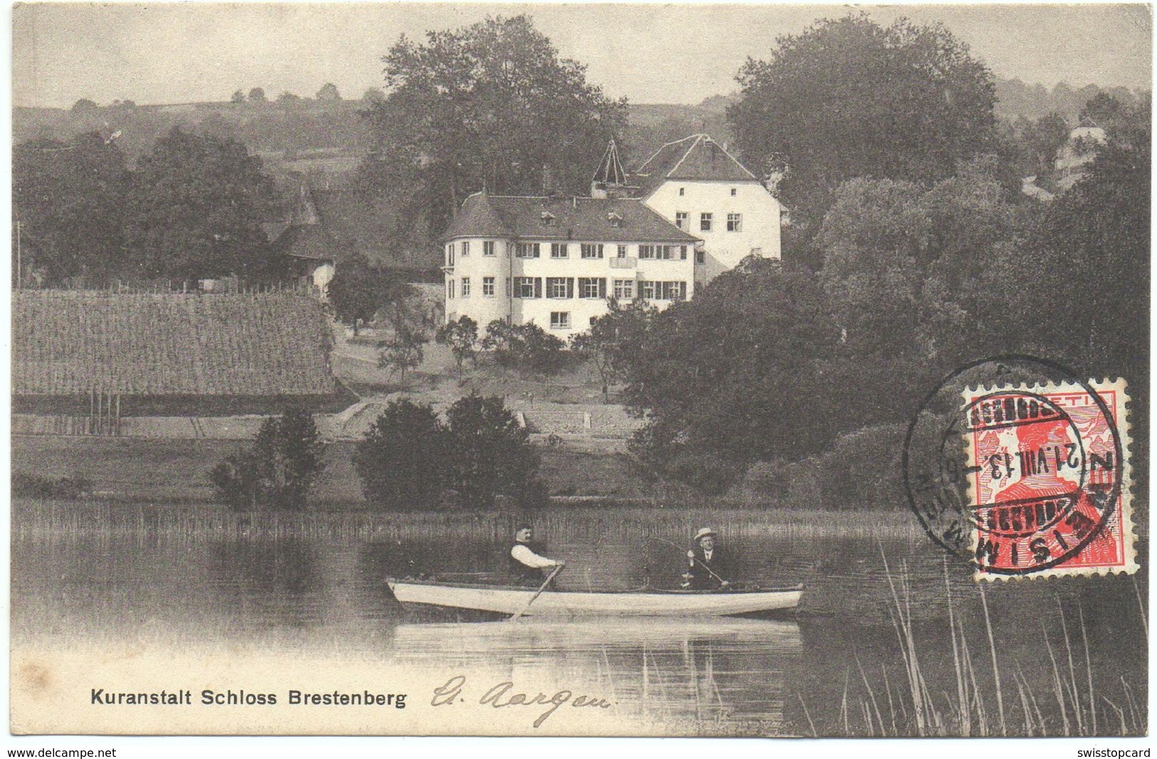 SEENGEN Kuranstalt Schloss Brestenberg Bezirk Lenzburg - Lenzburg