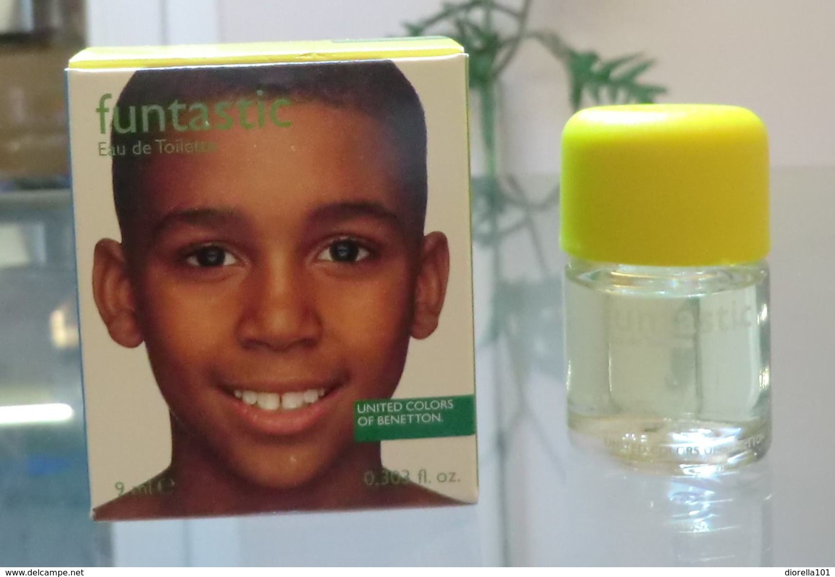 FUNTASTIC GARCON - EDT 9 ML De BENETTON - Miniaturen Herrendüfte (mit Verpackung)