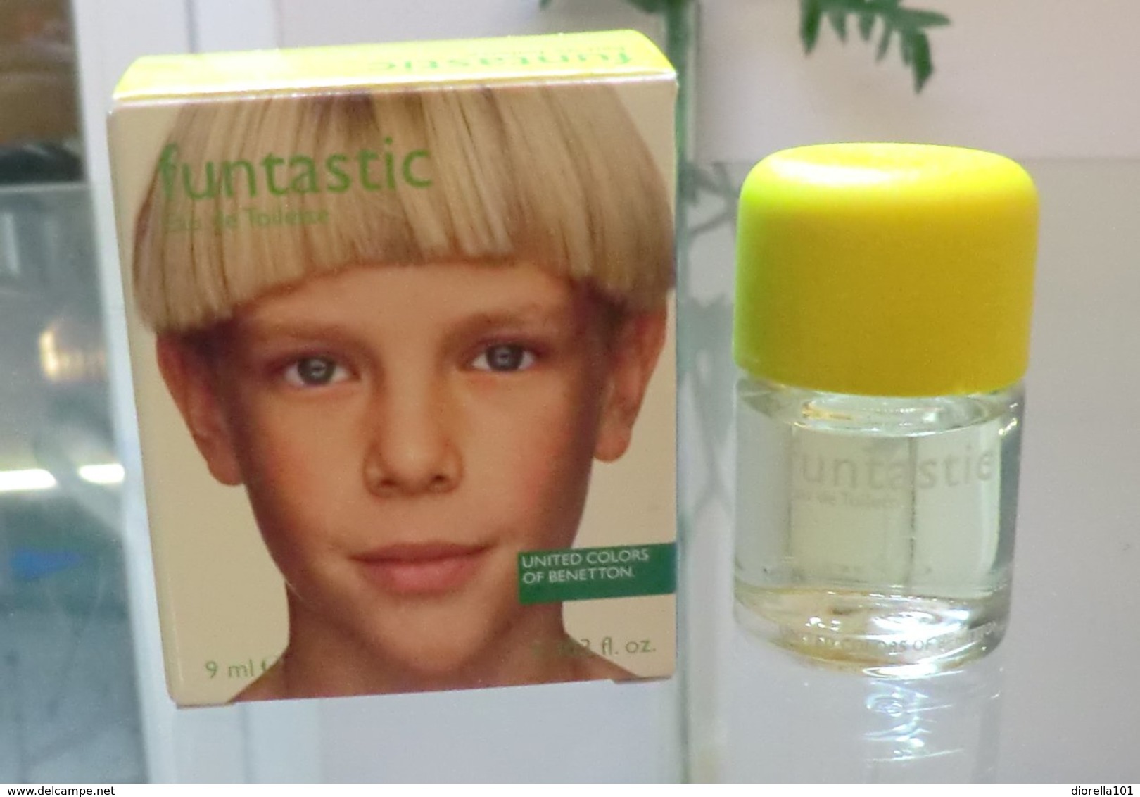 FUNTASTIC GARCON - EDT 9 ML De BENETTON - Miniatures Hommes (avec Boite)