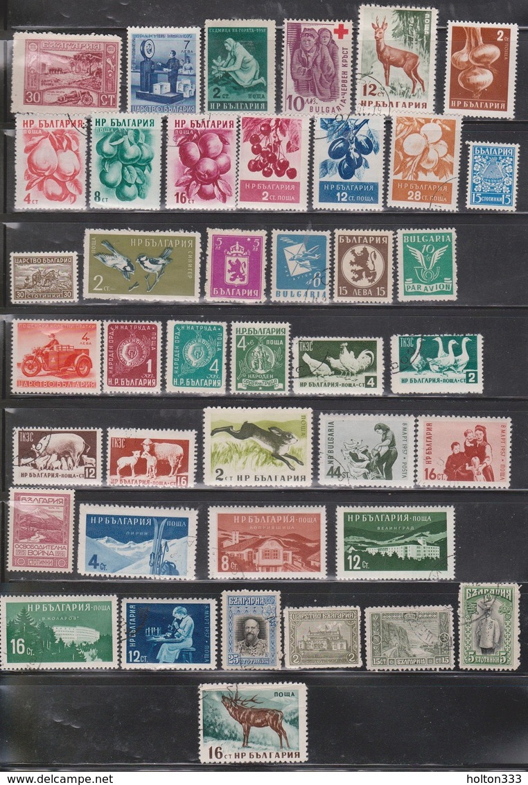 BULGARIA Lot Of Used Stamps - Collections, Lots & Séries