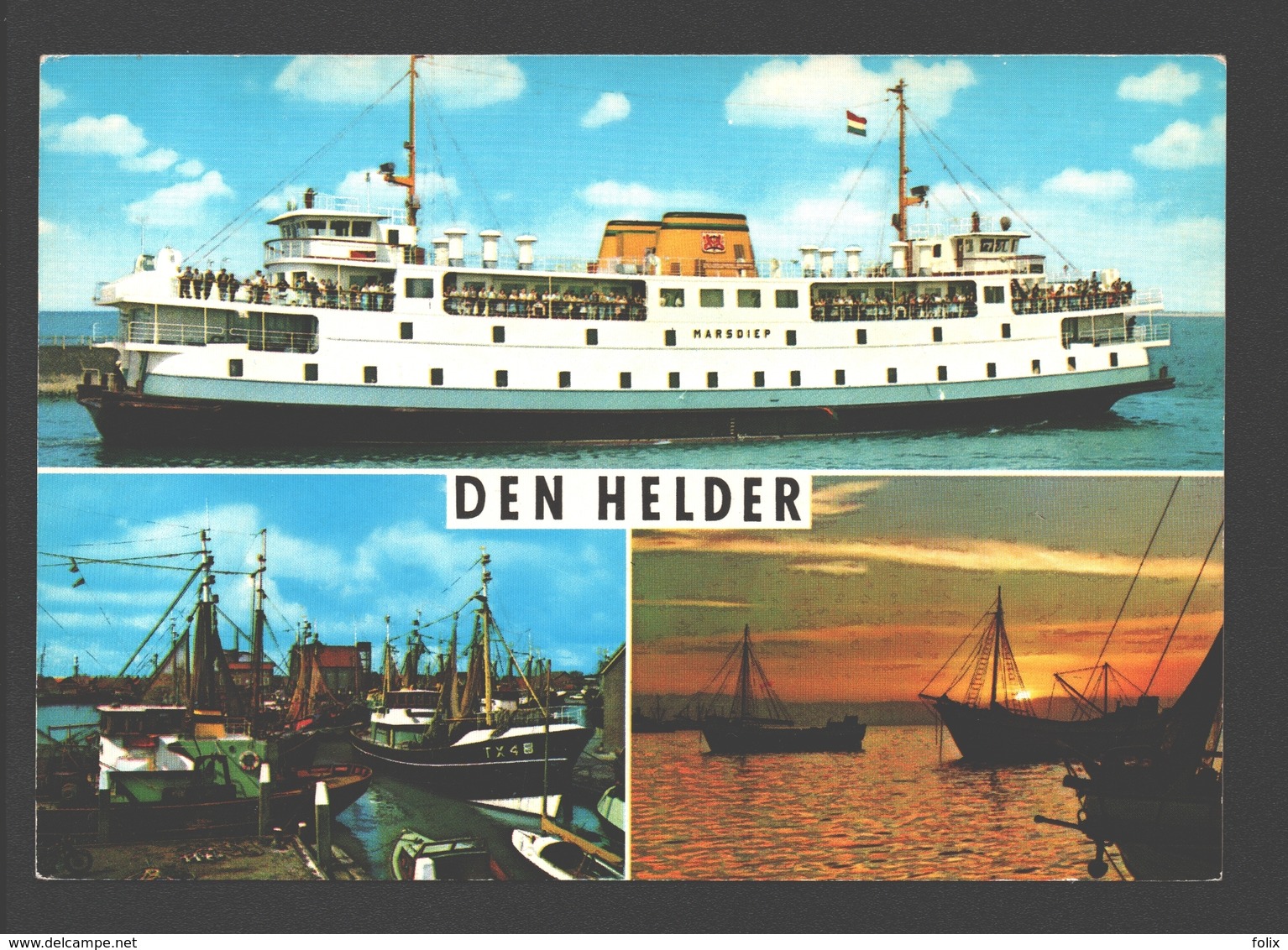Den Helder - Multiview - Boot / Bateau Marsdiep - Den Helder
