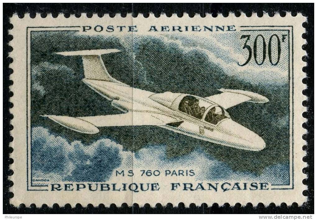 France PA (1957) N  35 * (charniere) - 1927-1959 Ungebraucht