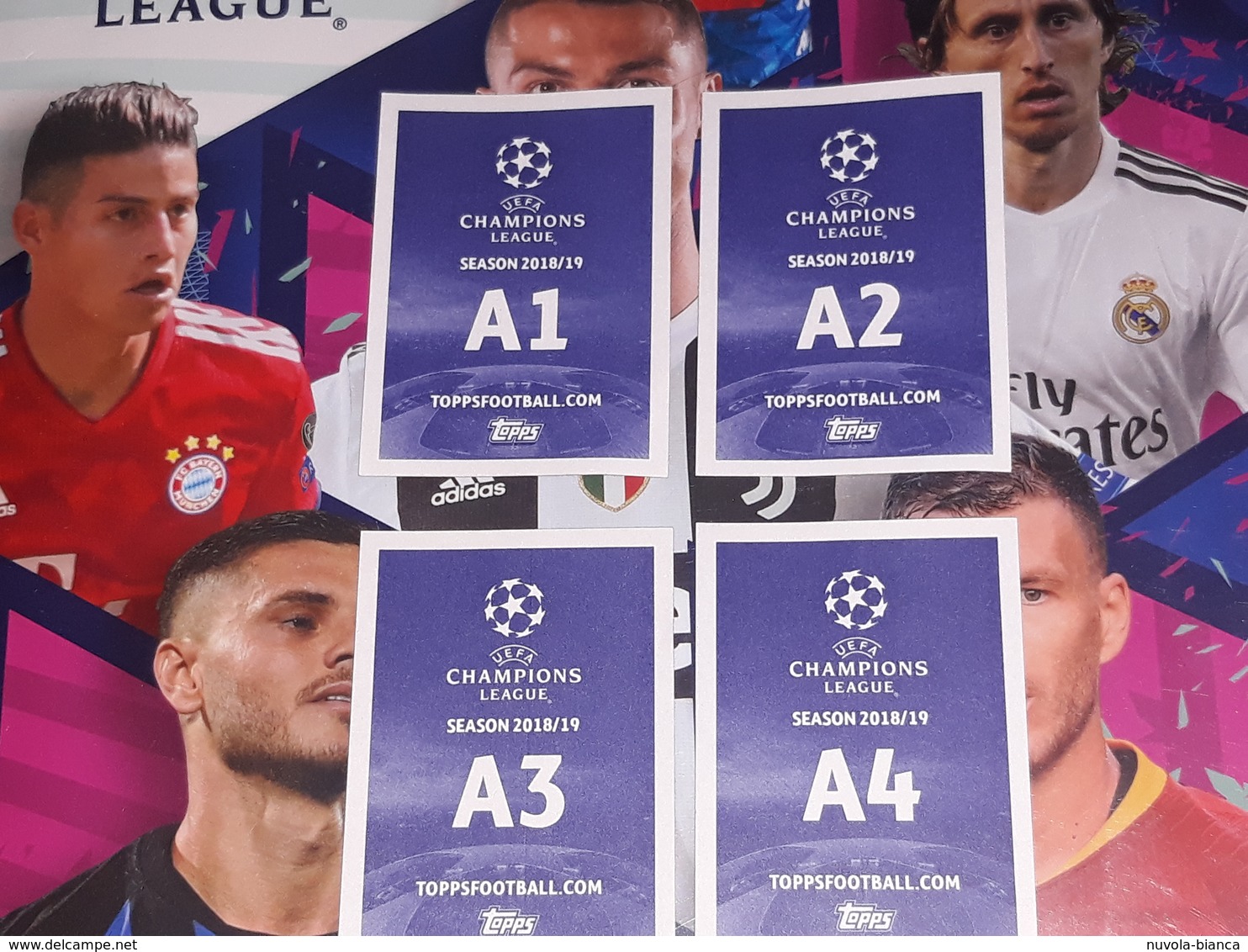 Champions League A1.A2.A3.A4 SPECIAL Exclusive Panini Figurine - Edizione Italiana