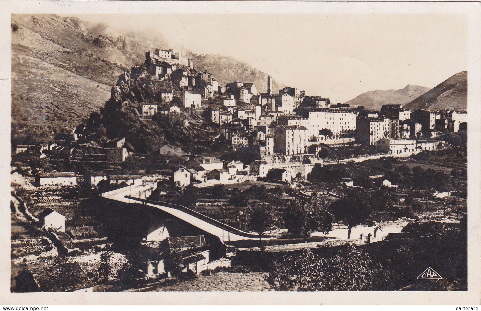 HAUTE CORSE,CORSICA,CORTE,1932,EDITEUR SCAGLIOLA - Corte