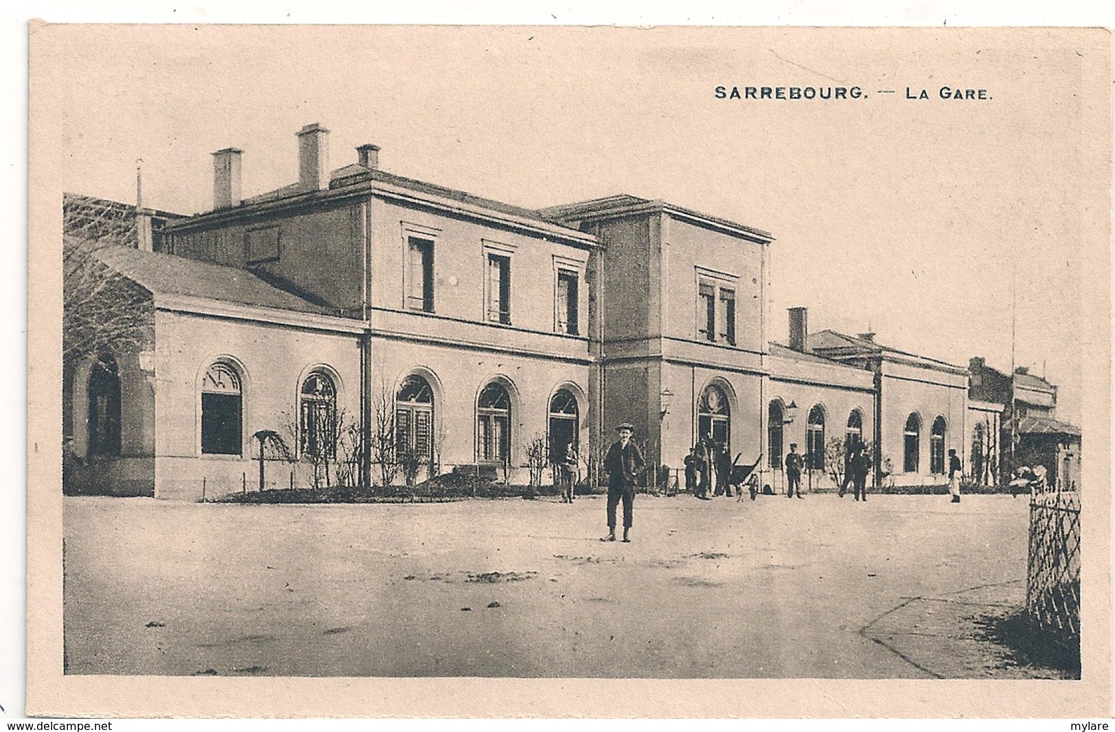 Cpa 57 Sarrebourg  La Gare - Sarrebourg