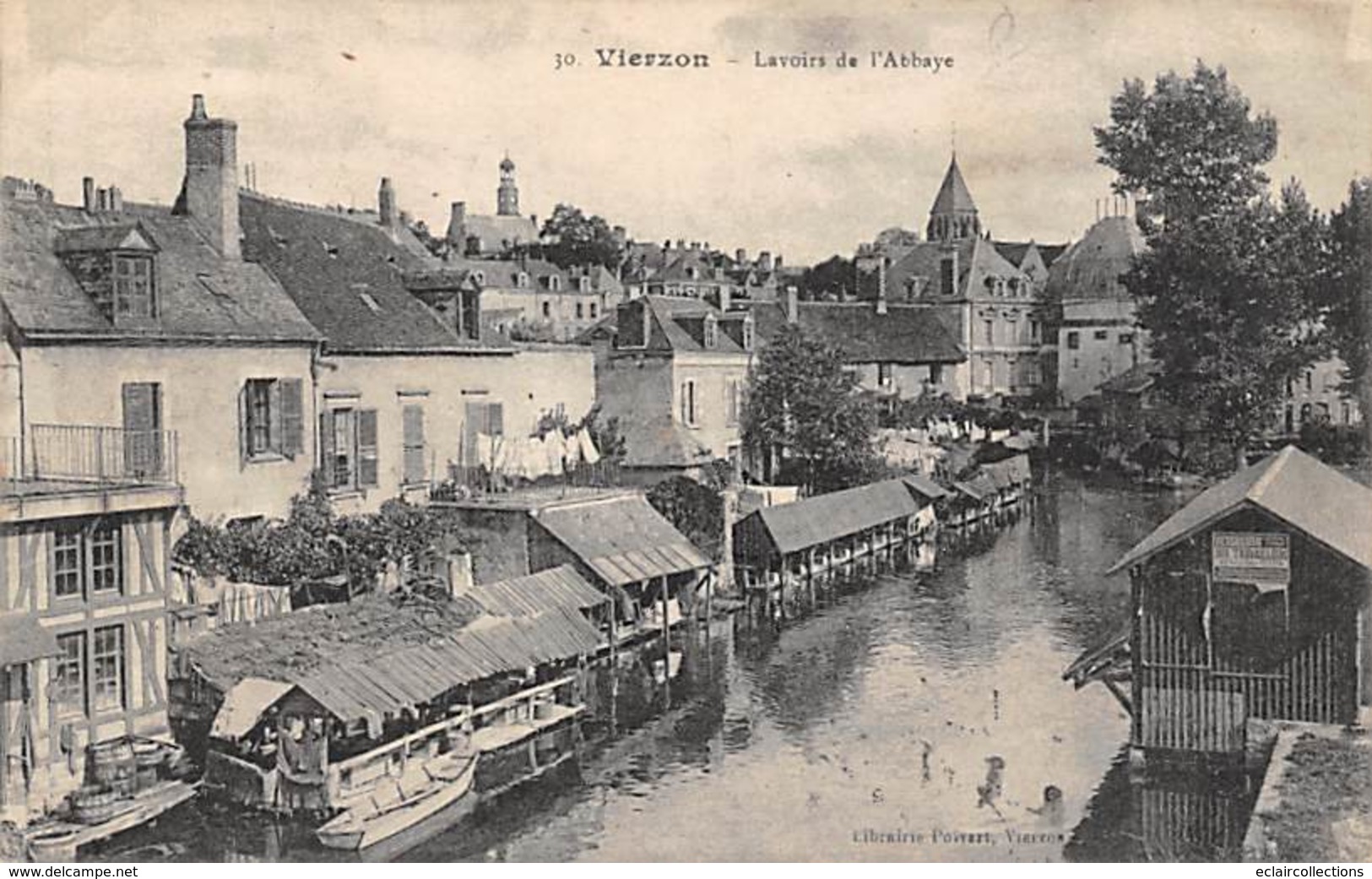 Vierzon    18            Les Lavoirs  Et L'Abbaye    (Voir Scan) - Vierzon