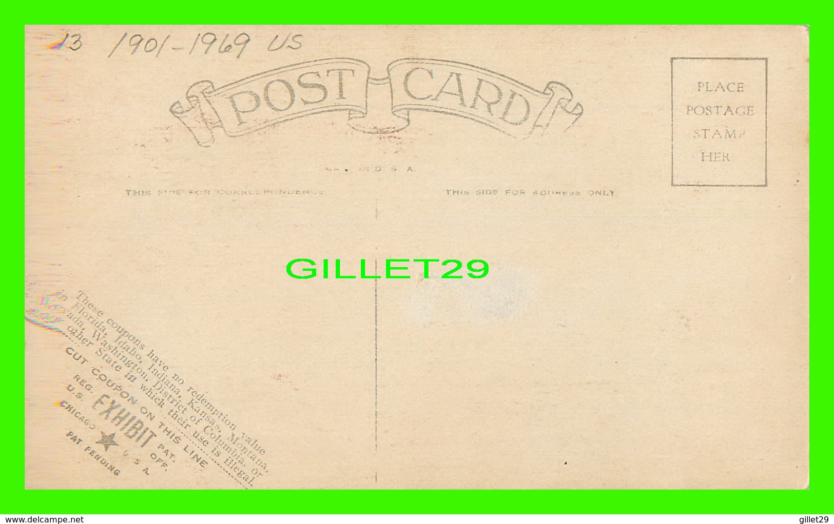 ACTRICES - MILDRED DAVIS, 1901-1969 - EX. SUP. CO. CHICAGO, 1928 - CUT COUPON EXHIBIT - - Acteurs