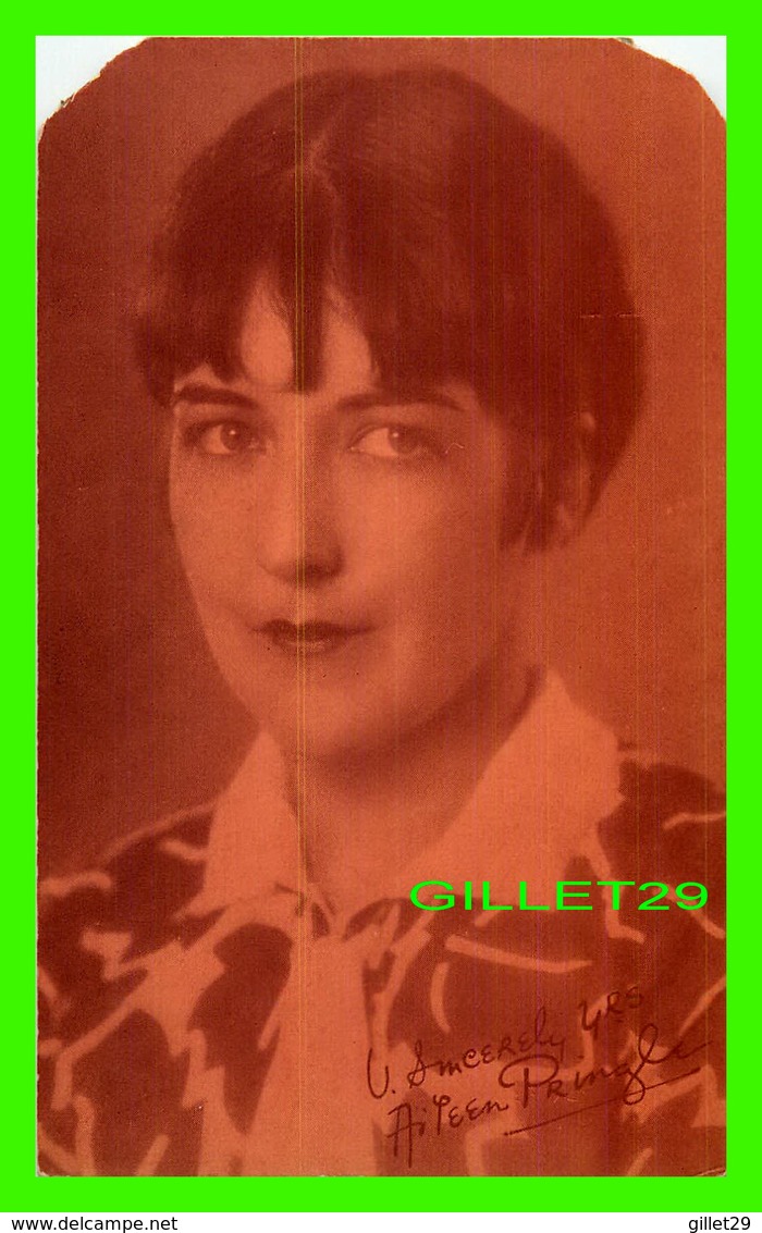 ACTRICES - AILEEN PRINGLE, 1895-1989 - EX. SUP. CO. CHICAGO, 1928 - CUT COUPON EXHIBIT - - Acteurs
