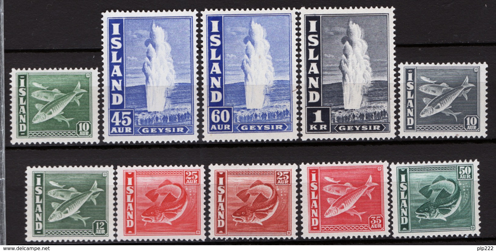 Islanda 1940 Unif. 189/98 **/MNH VF - Nuovi