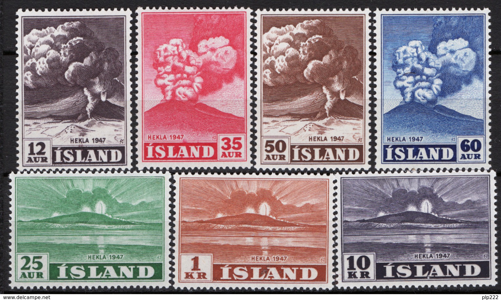 Islanda 1948 Unif. 208/14 **/MNH VF - Nuovi