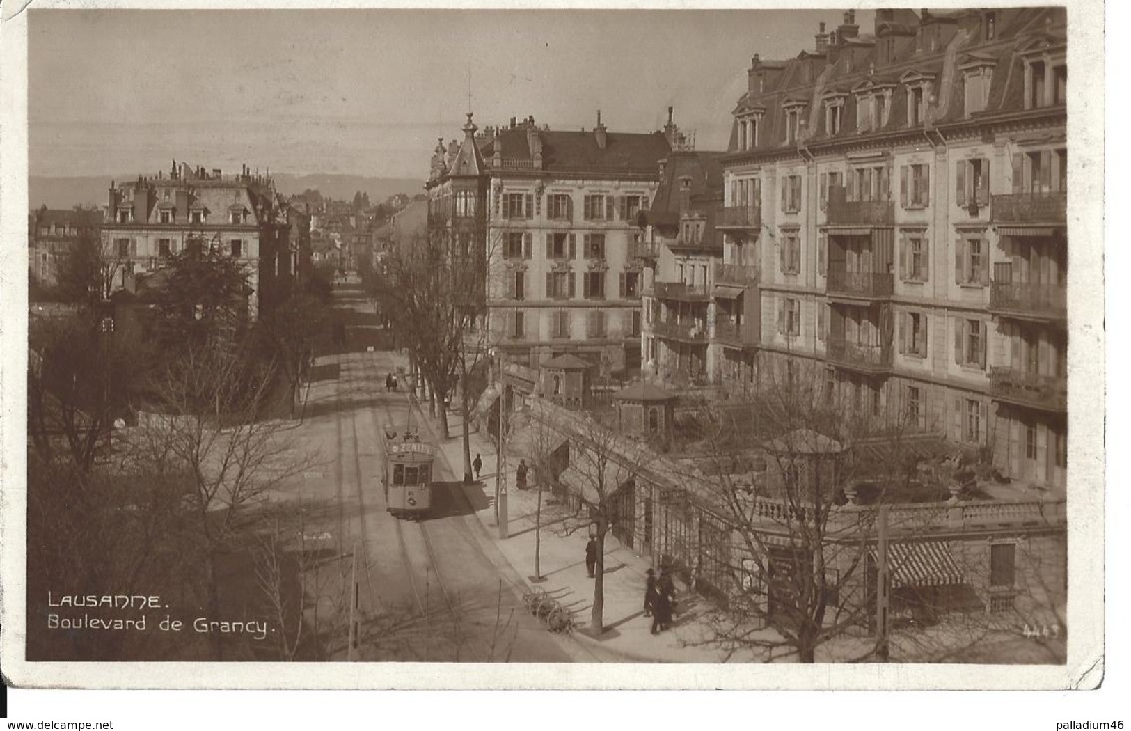 VAUD LAUSANNE BOULEVARD DE GRANCY - Perrochet-Matile Lausanne 4443 - 26.05.1925 - Grancy