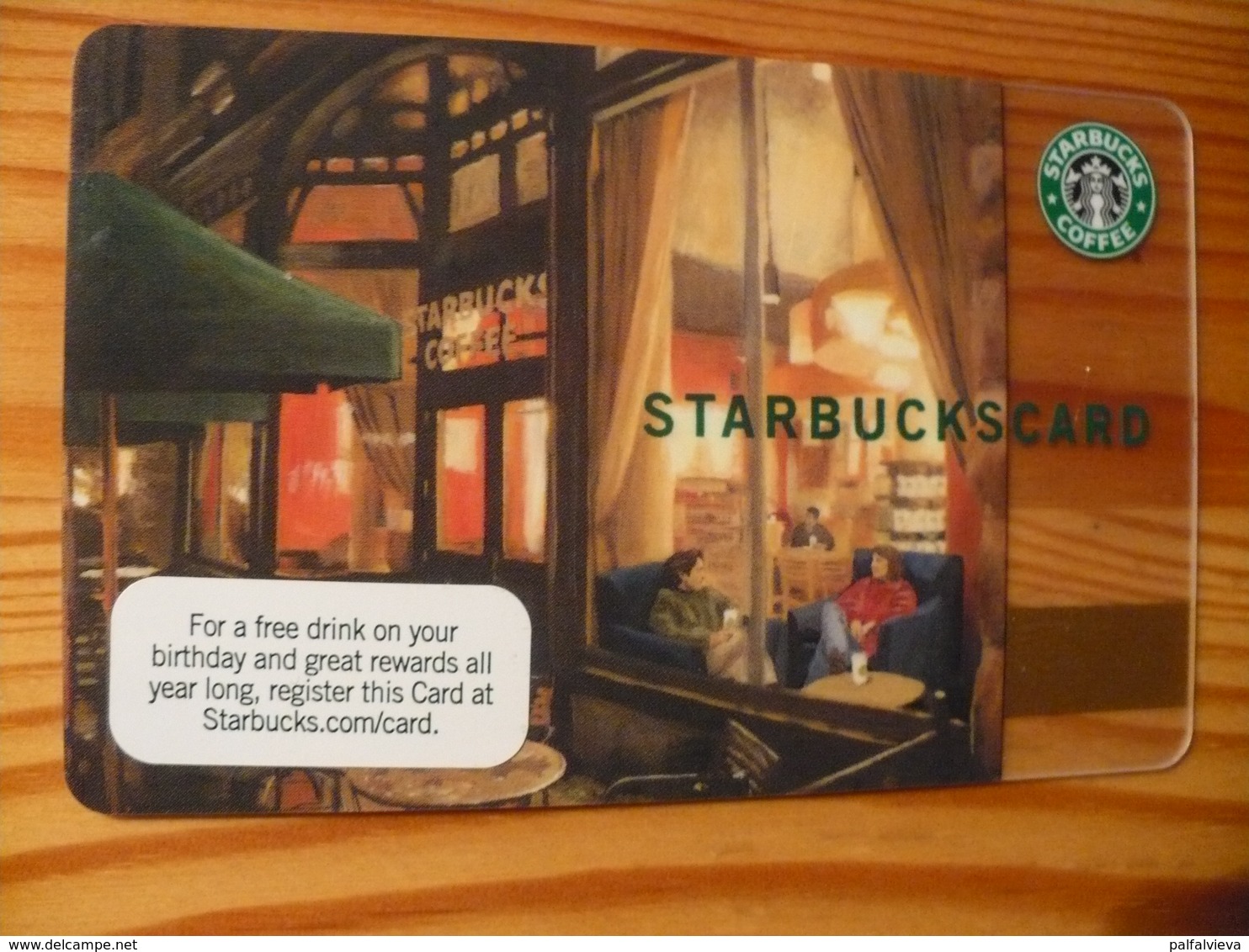 Starbucks Gift Card USA - Old Logo 2007 6057 - Gift Cards