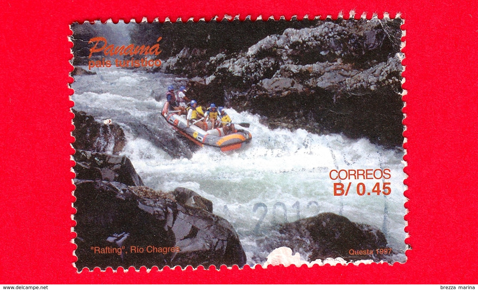 PANAMA - Usato - 1998 - Turismo - Rafting On Chagres River - 0.45 - Panama