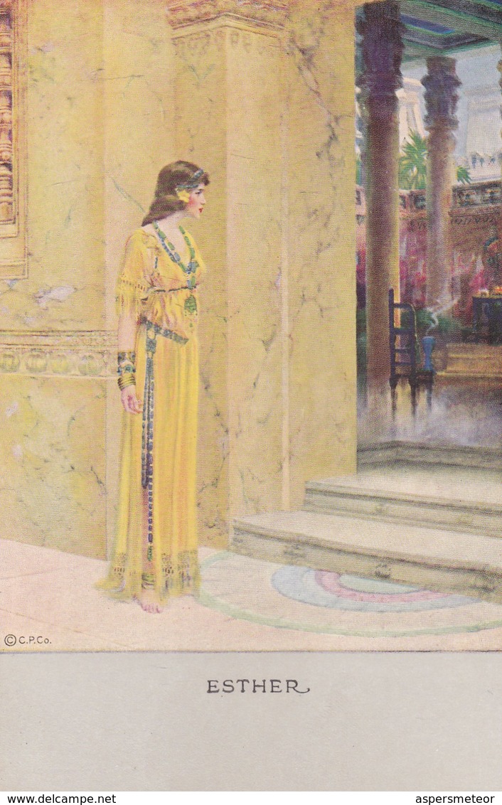 ESTHER. TAYLOR. CP CO. CIRCA 1910s  - BLEUP - Peintures & Tableaux