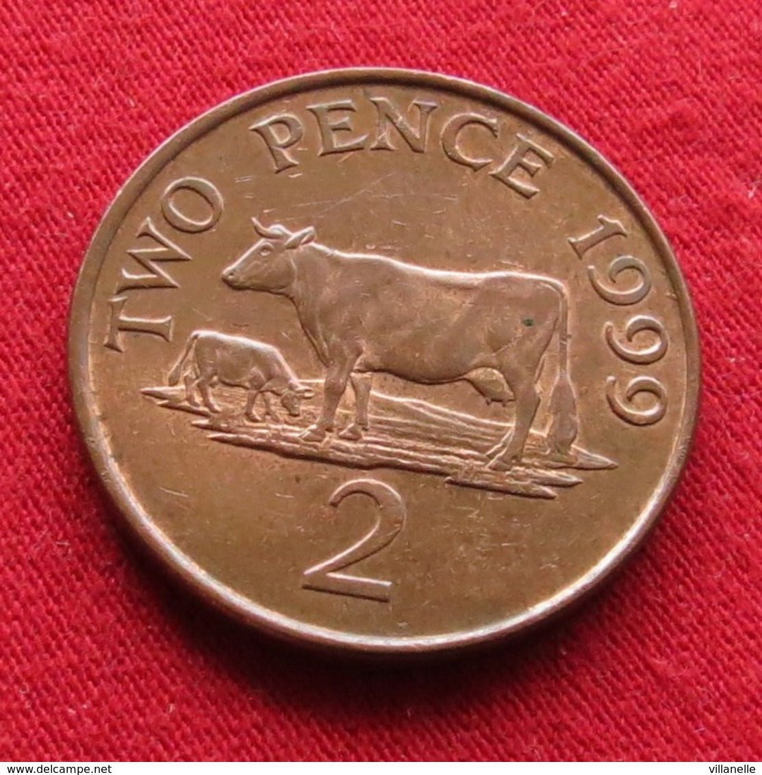 Guernsey 2 Pence 1999 KM# 96   Guernesey - Guernesey