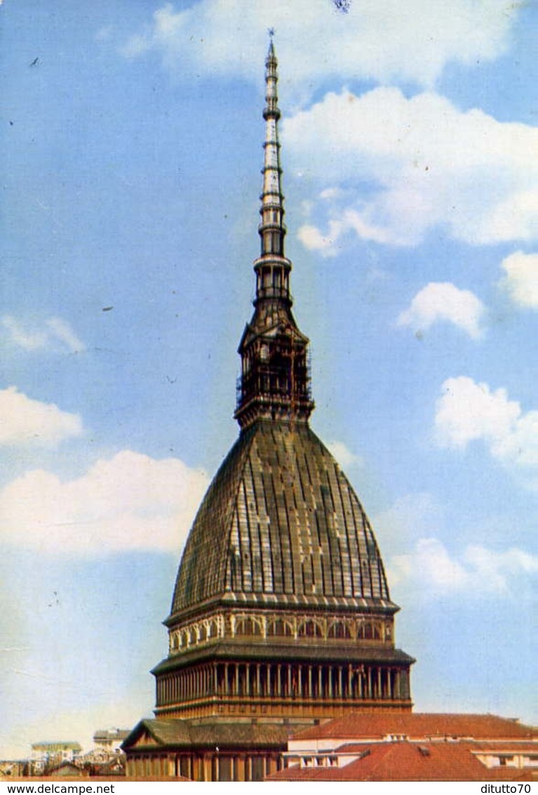 Torino - Mole Antonelliana Alta N.168 - Formato Grande Viaggiata – E 8 - Mole Antonelliana