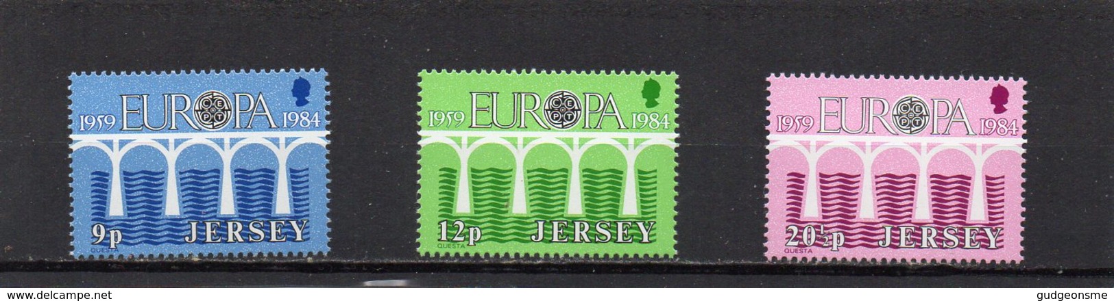 JERSEY 1984 Europa Set MNH - Jersey