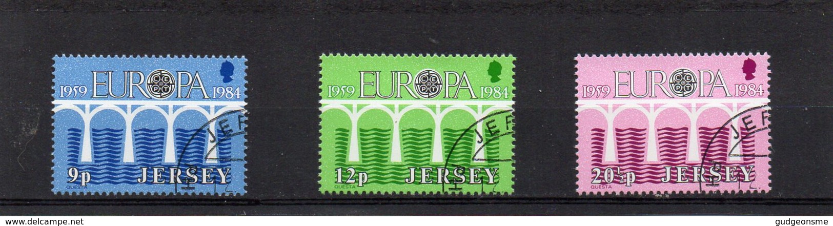 JERSEY 1984 Europa Set Used CTO - Jersey