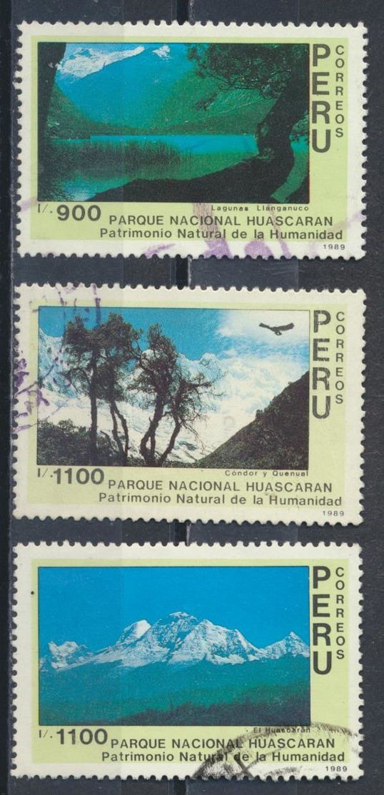 °°° PERU - Y&T N°917/20/21 - 1990 °°° - Peru