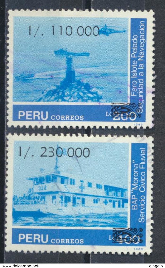 °°° PERU - Y&T N°936/37 - 1990 °°° - Perù