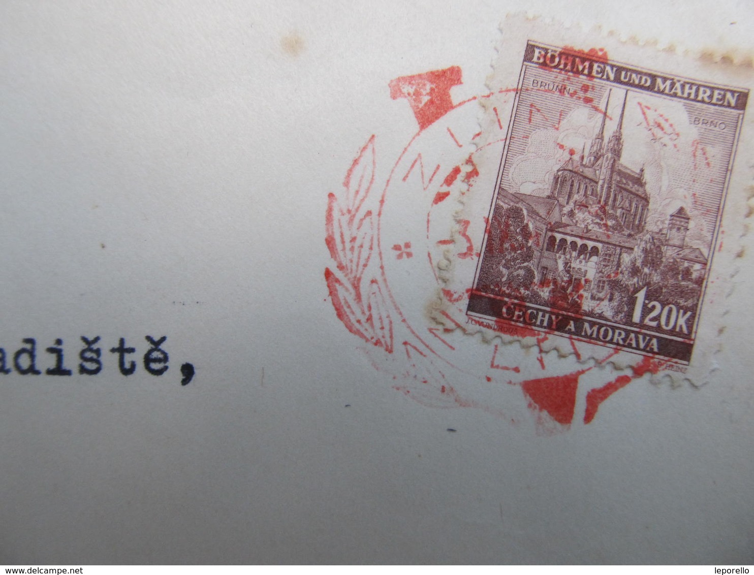 BRIEF Zlin - Ostrava V Stempel Viktoria   ///  D*34976 - Briefe U. Dokumente