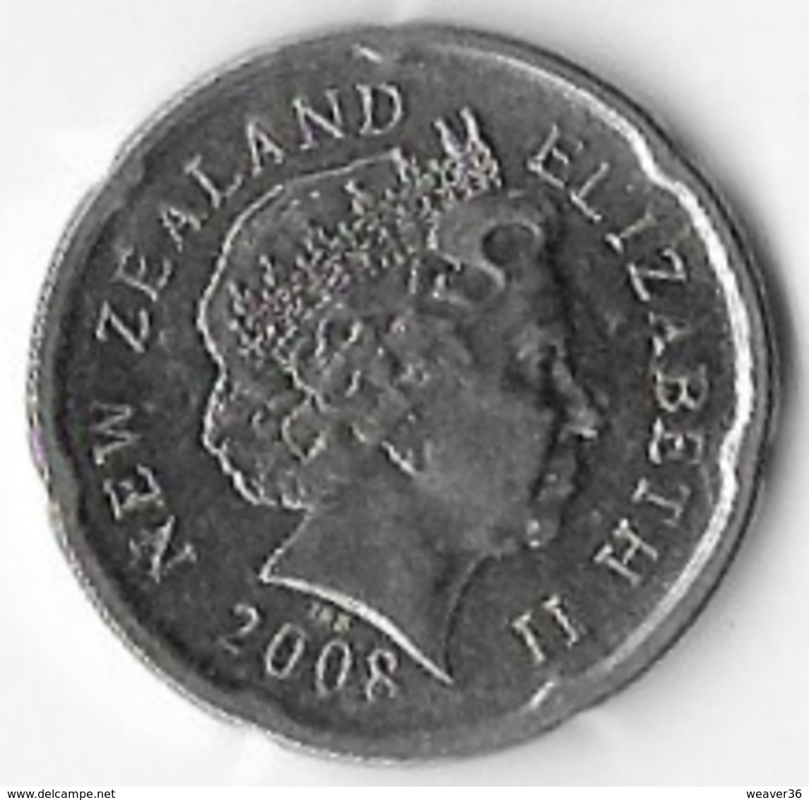 New Zealand 2008 20 Cents [C671/2D] - New Zealand
