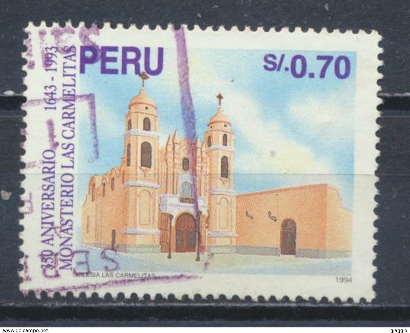 °°° PERU - Y&T N°1030 - 1995 °°° - Perù