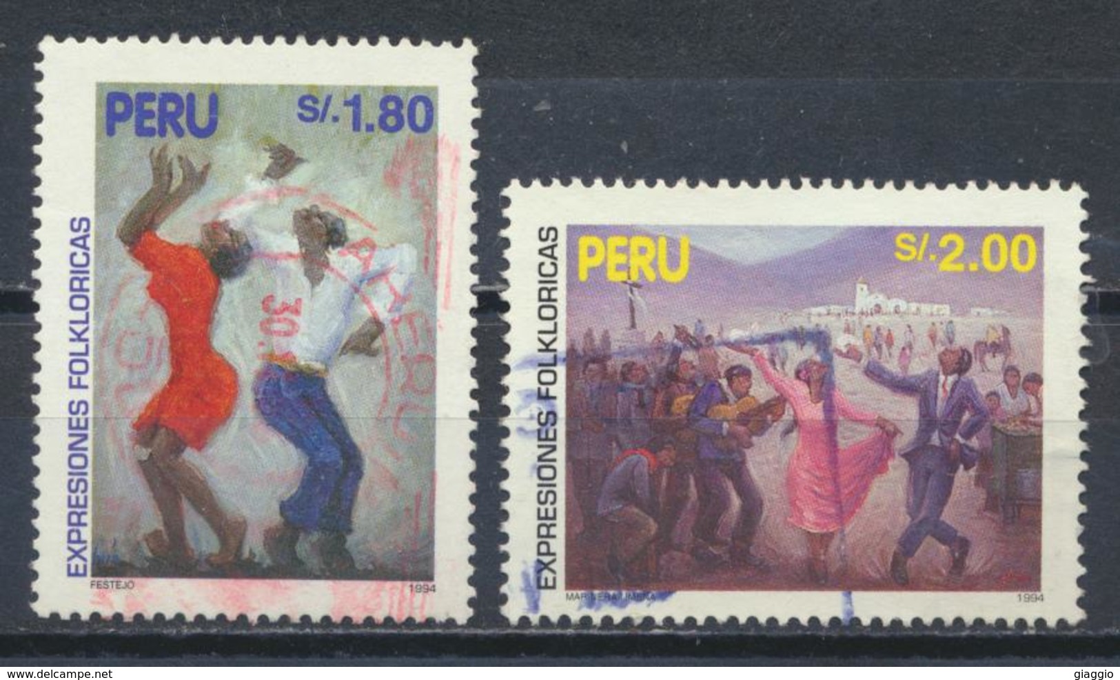 °°° PERU - Y&T N°1065/66 - 1995 °°° - Perù