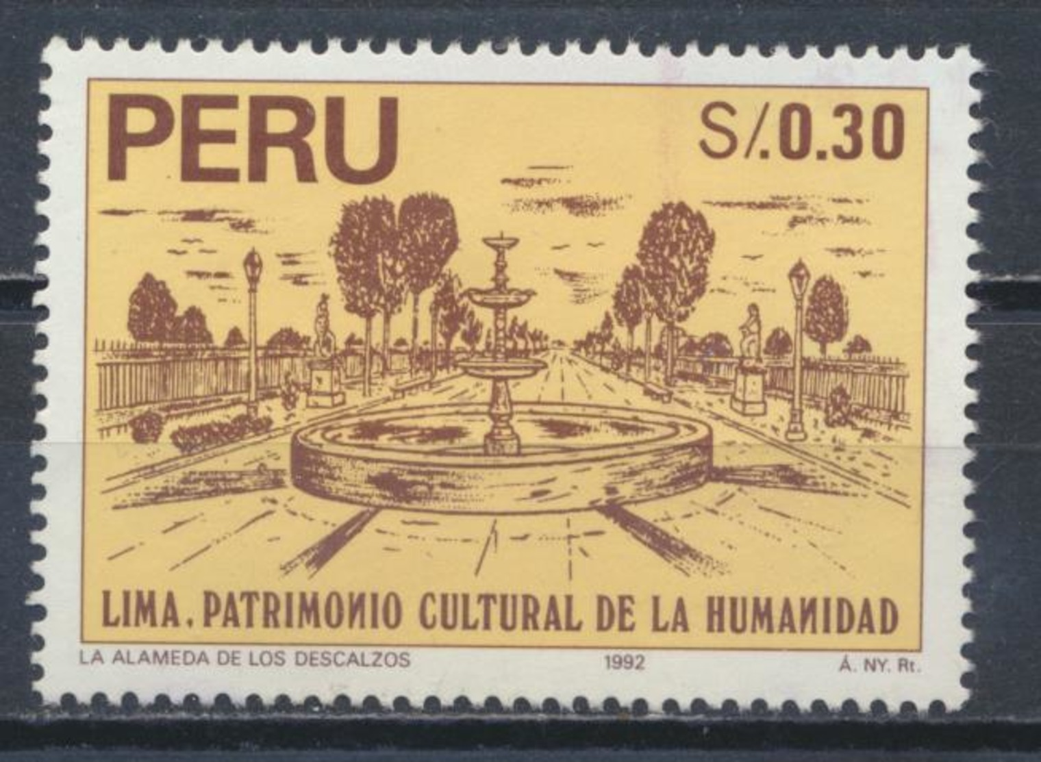 °°° PERU - Y&T N°1085 - 1996 °°° - Perù